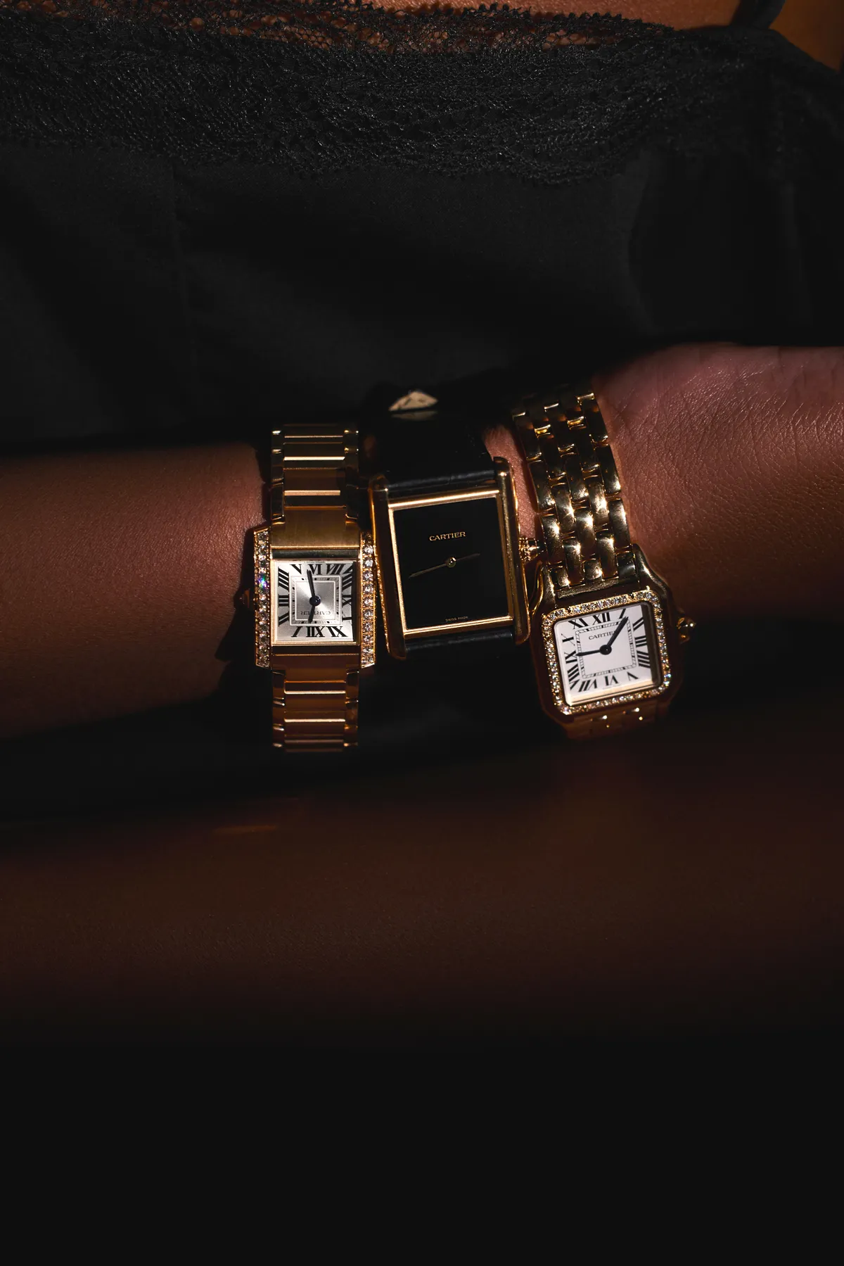 Relojes, Panthère y Tank. CARTIER