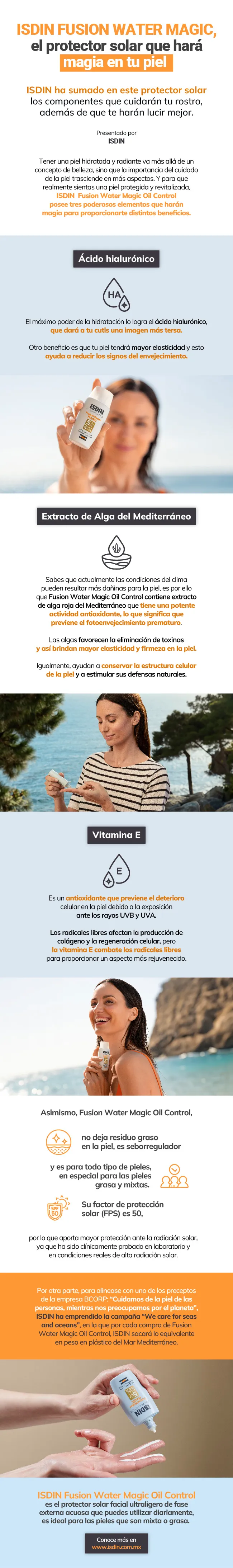 Fusion Water Magic, el protector solar que hará magia en tu piel