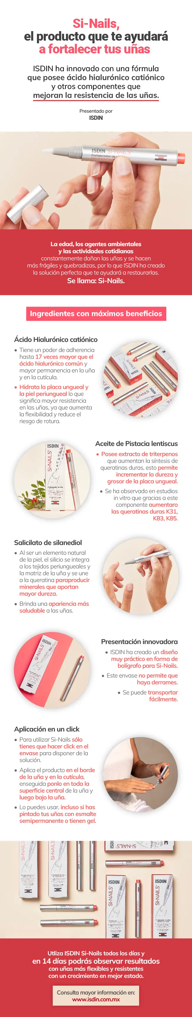Si-Nails, el producto que te ayudará a fortalecer tus uñas