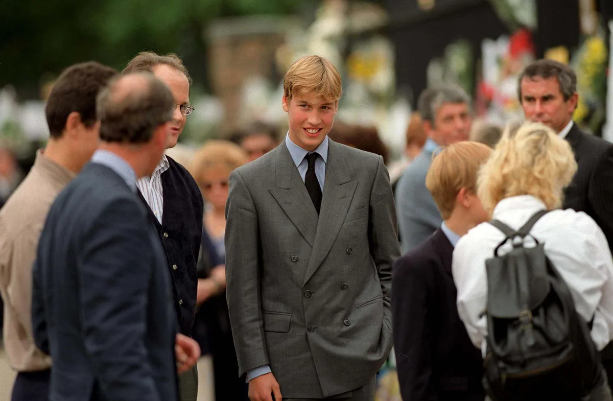 Príncipe William en su juventud