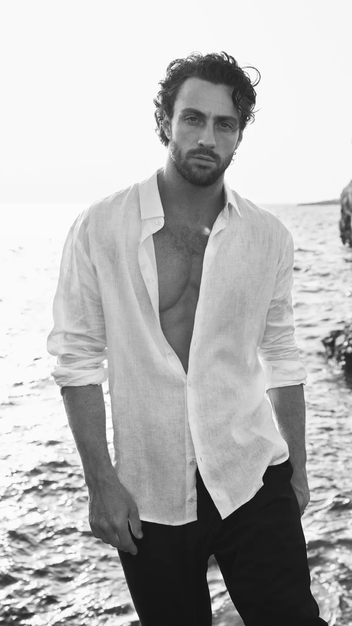 Aaron Taylor-Johnson: la nueva cara más hot de Armani Beauty