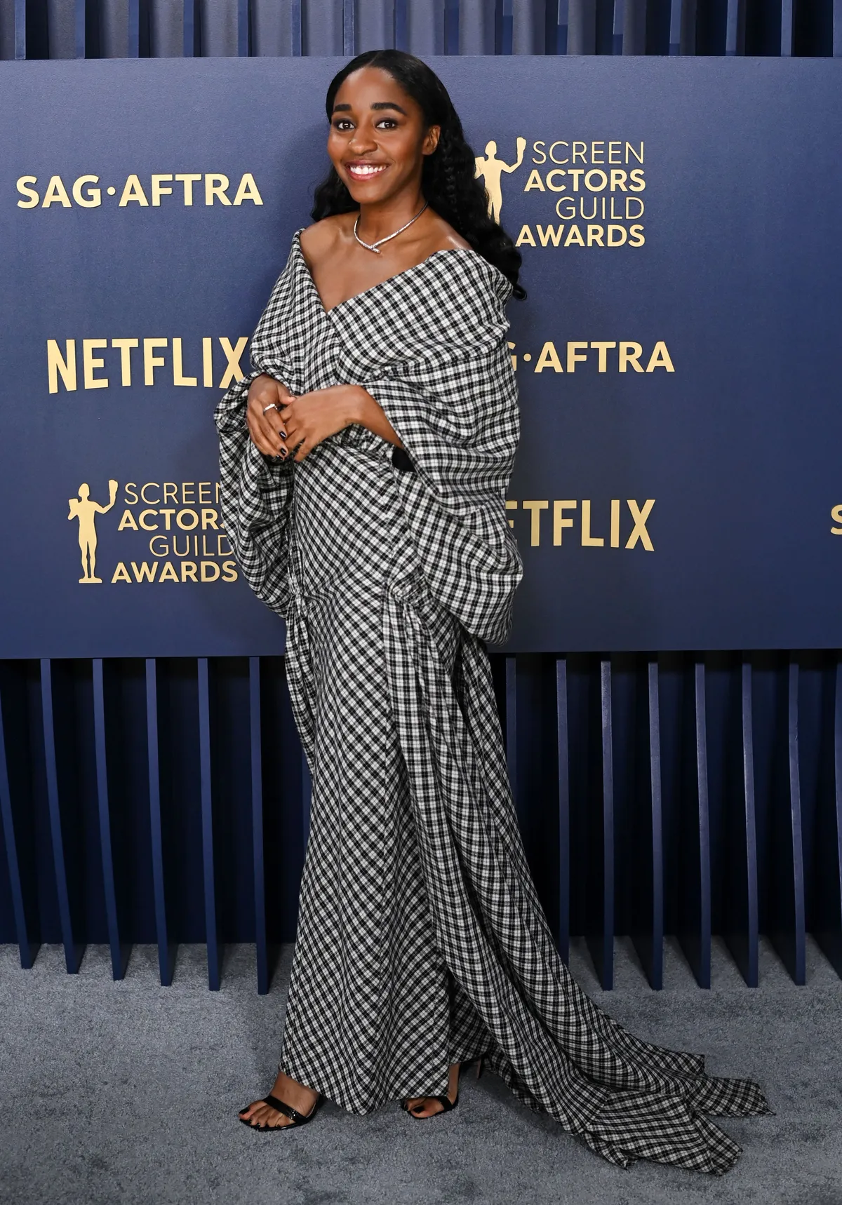 Ayo Edebiri en los SAG Awards