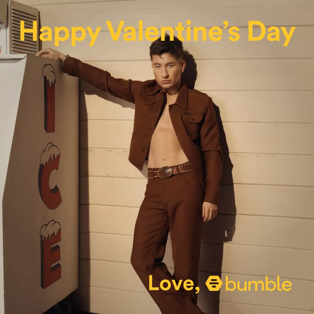 Barry Keoghan y Bumble celebran San Valentín con una "thirst trap"