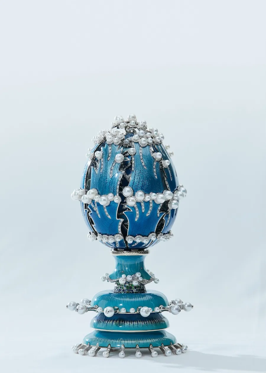Huevo Fabergé dentro de Seven Seas Grandeur