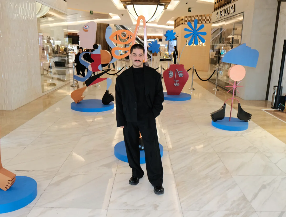 Rocca Luis Cesar, sobre trabajar con Palacio de Hierro en la Gala de Primavera 