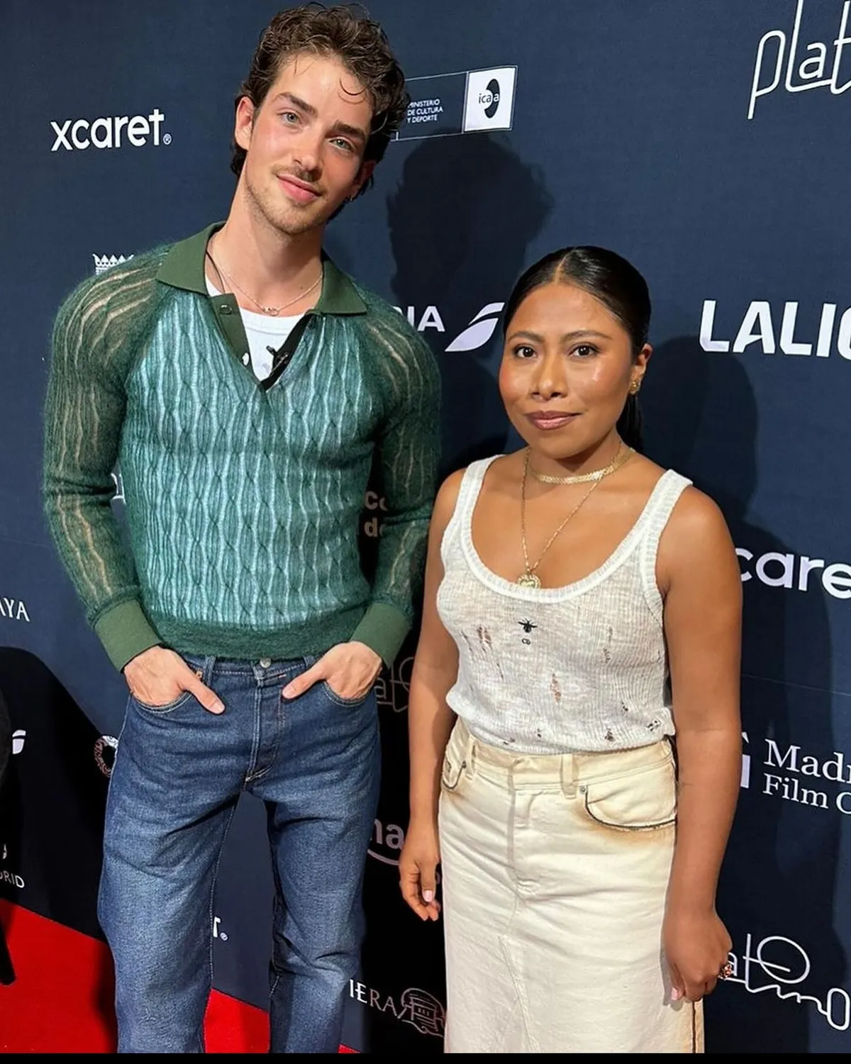 Manu Ríos junto a Yalitza Aparicio es la foto que necesitábamos ver