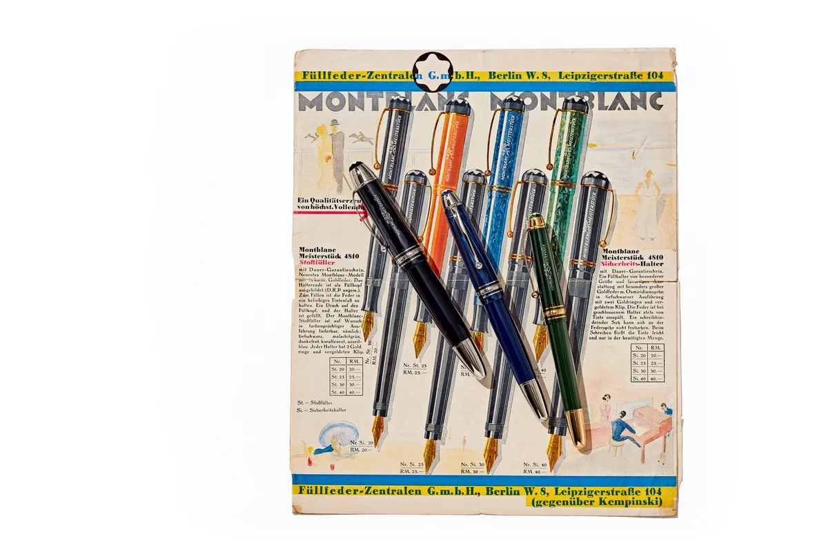 La icónica pluma de Montblanc cumple 100 años y recordamos su origen