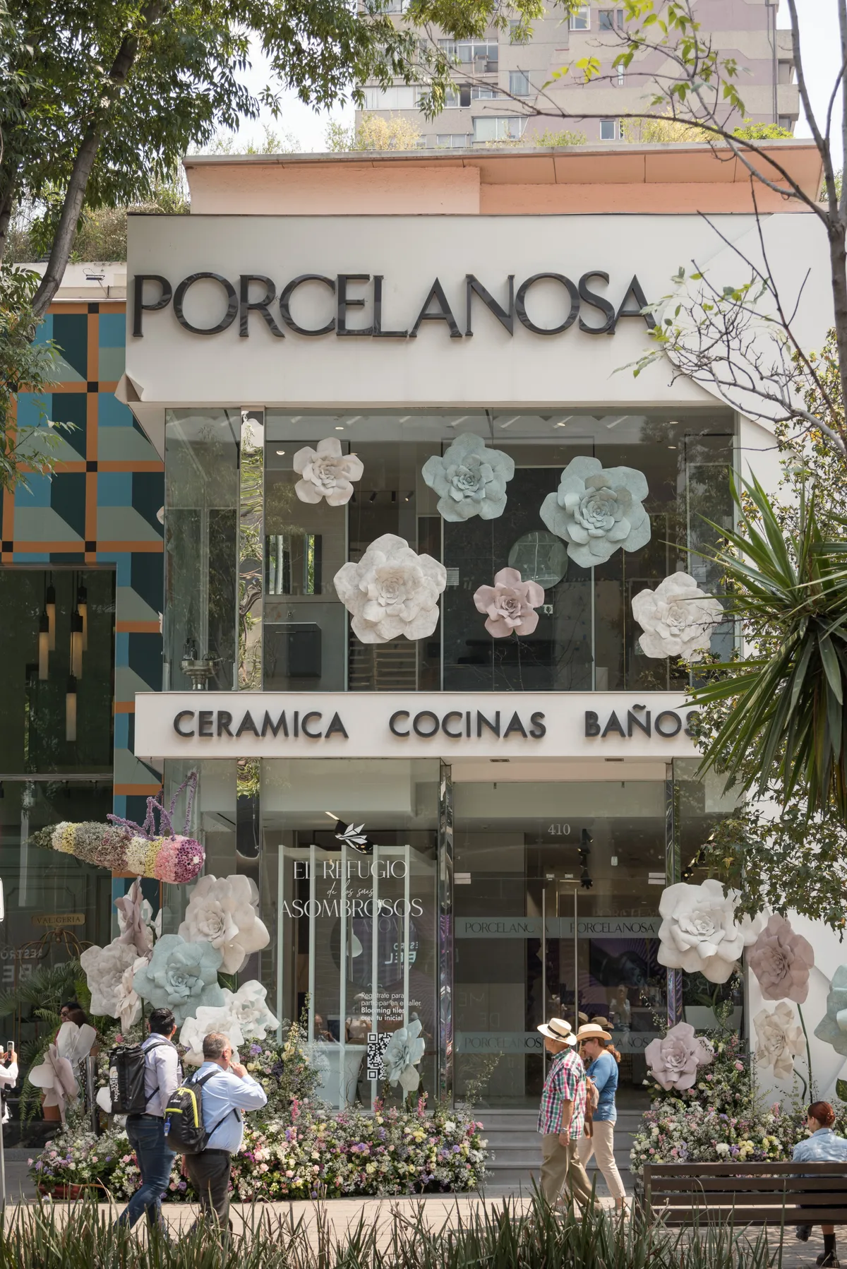 Polanco en Flores 2024: Porcelanosa