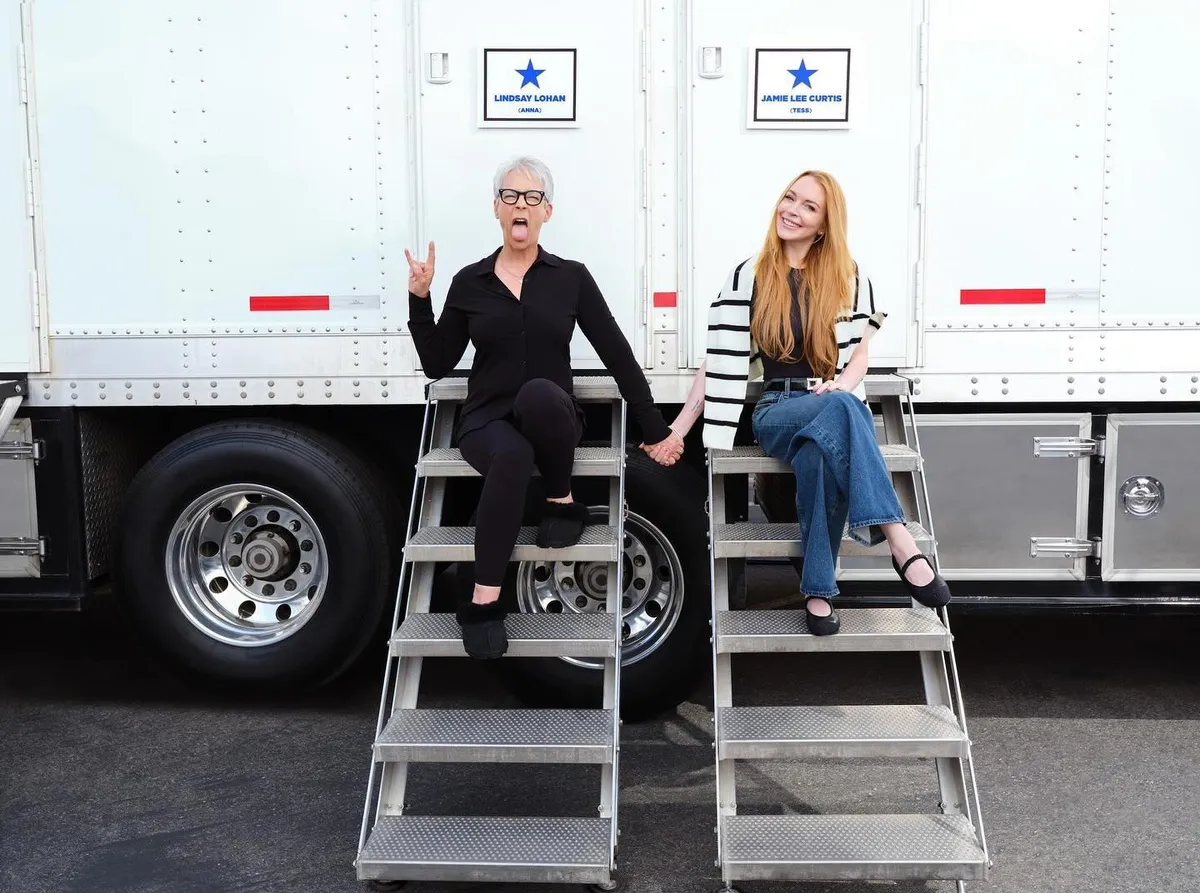 Lindsay Lohan y Jamie Lee Curtis anuncian que ya inició el rodaje de Freaky Friday 2