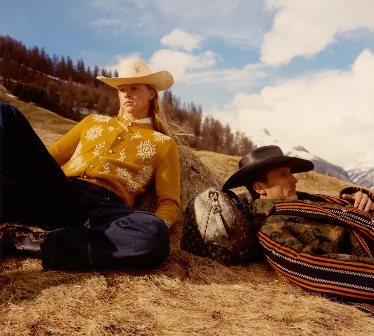 Pharrell Williams lleva a otro nivel la moda western en la última campaña de LV