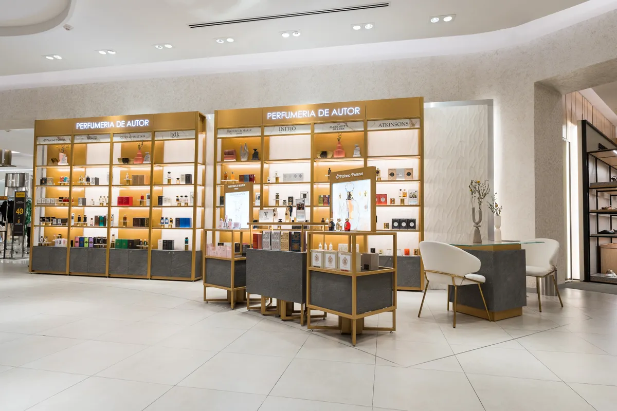 Espacio de perfumería de autor
