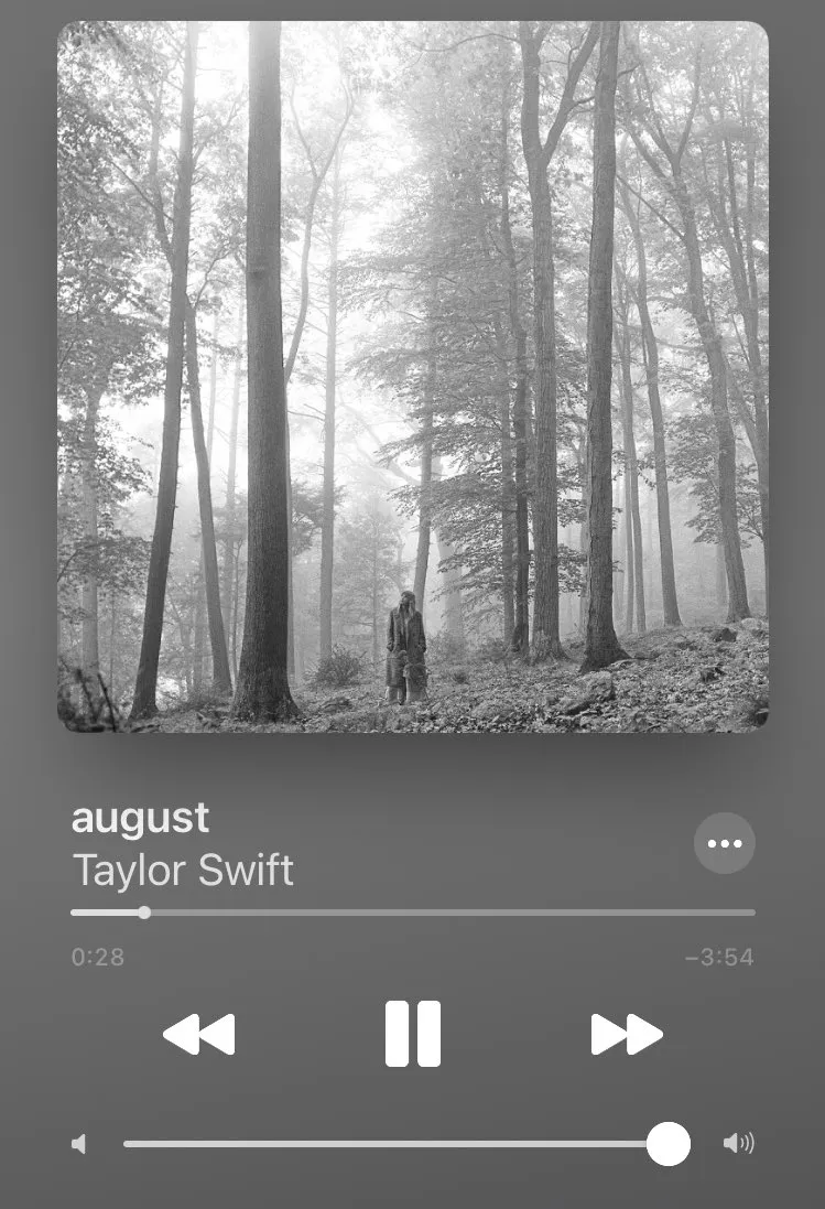 august Taylor Swift