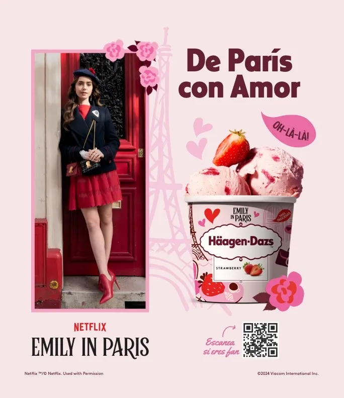 Häagen-Dazs 'Emily in Paris'