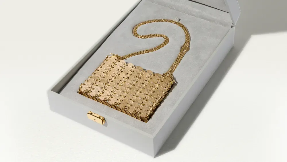 Rabanne bolsa oro