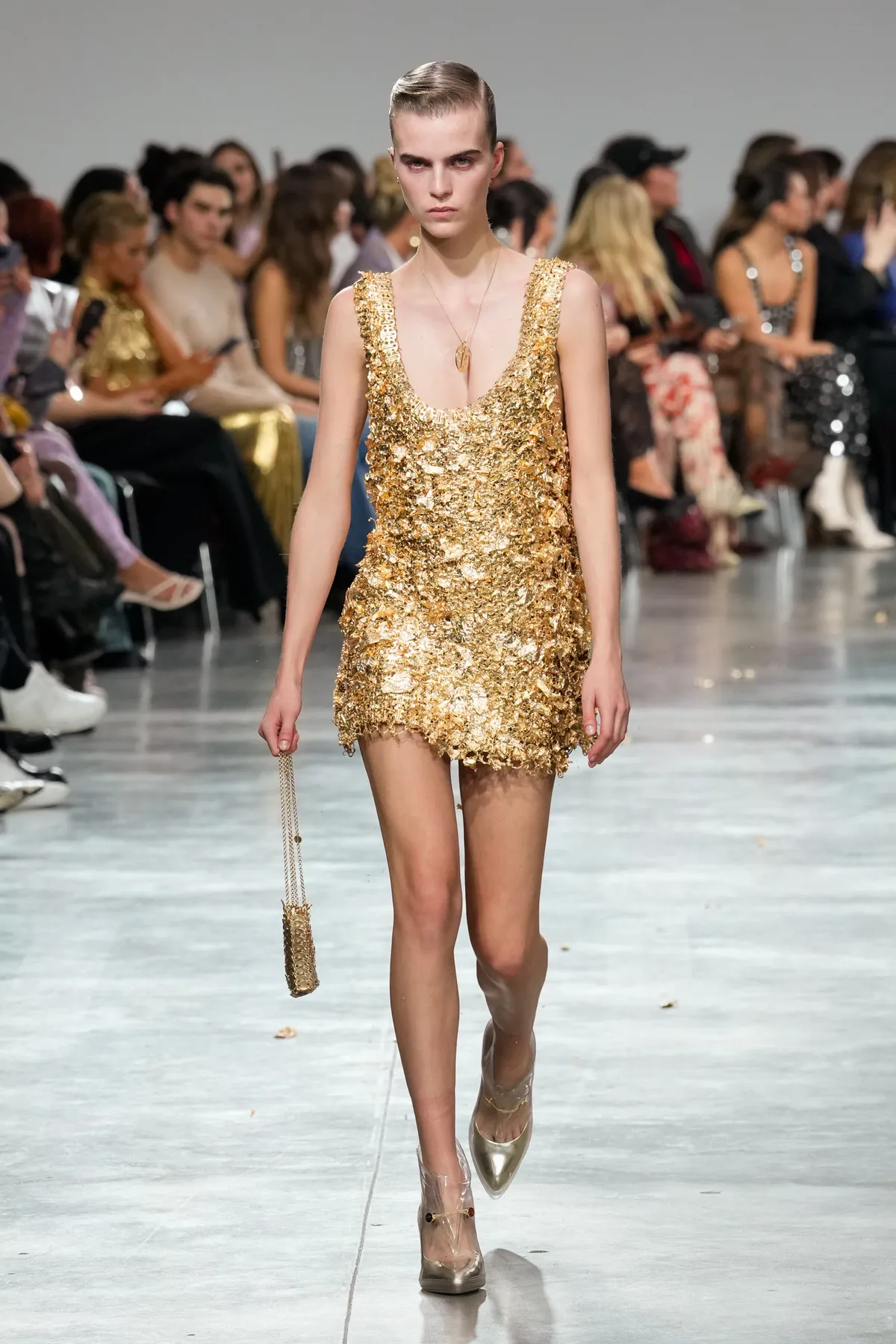 Rabanne bolsa oro