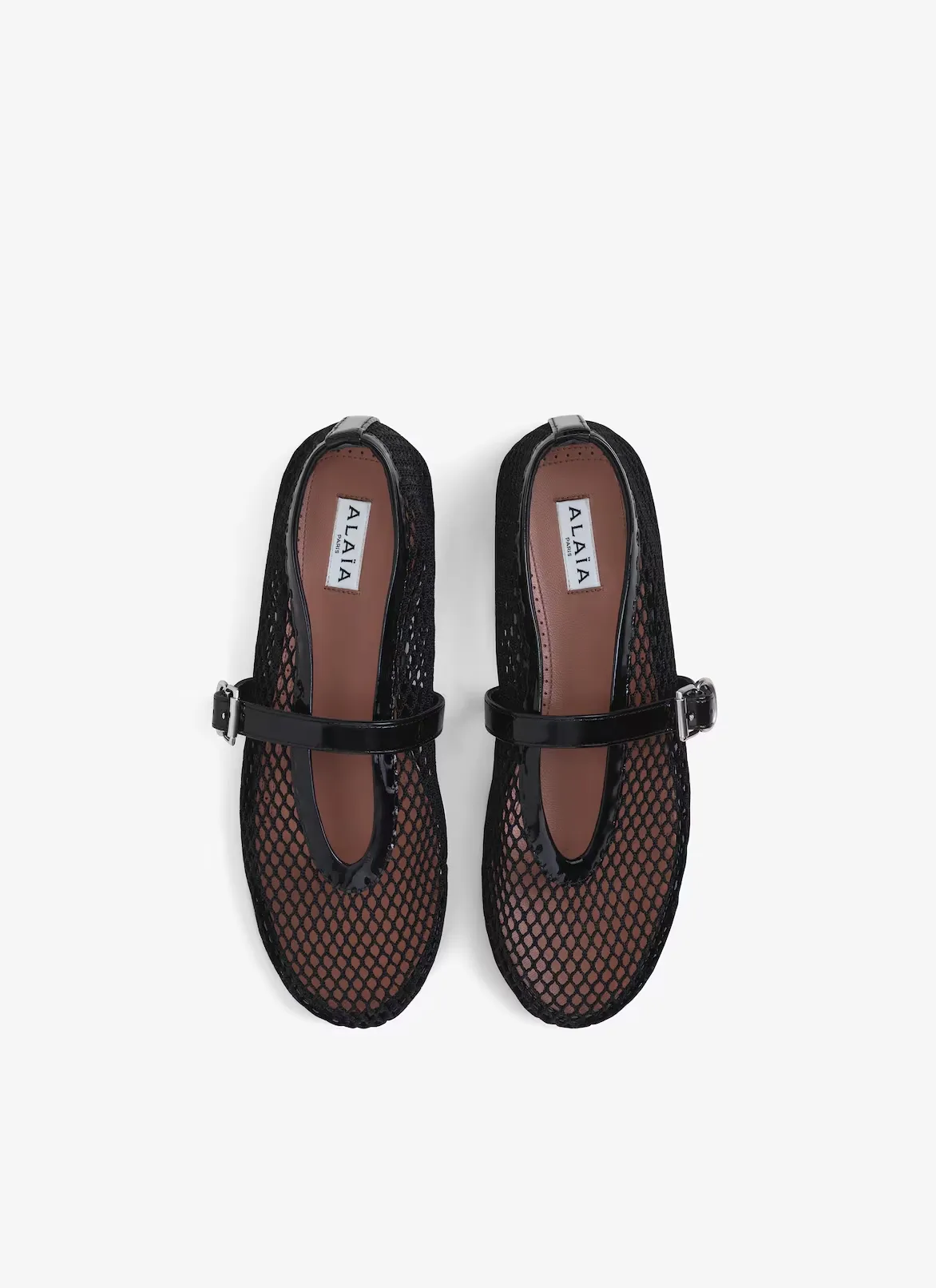 alaia flats lyst
