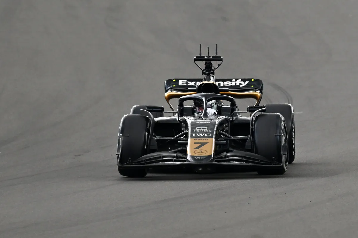 Todo sobre 'F1', la peli que Brad Pitt grabó durante el GP de México 2024 (Getty Images)