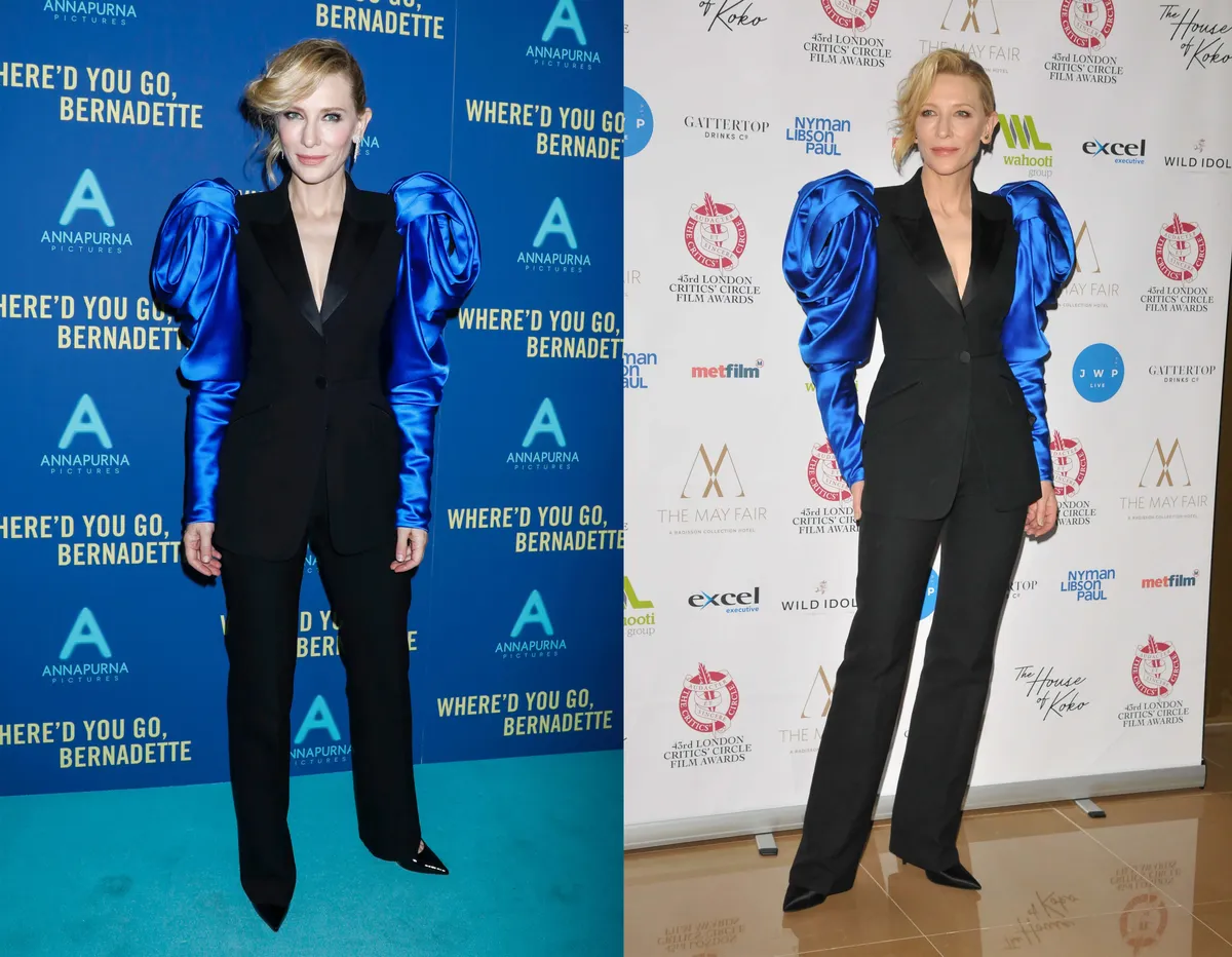 cate blanchett alexander mcqueen repetido