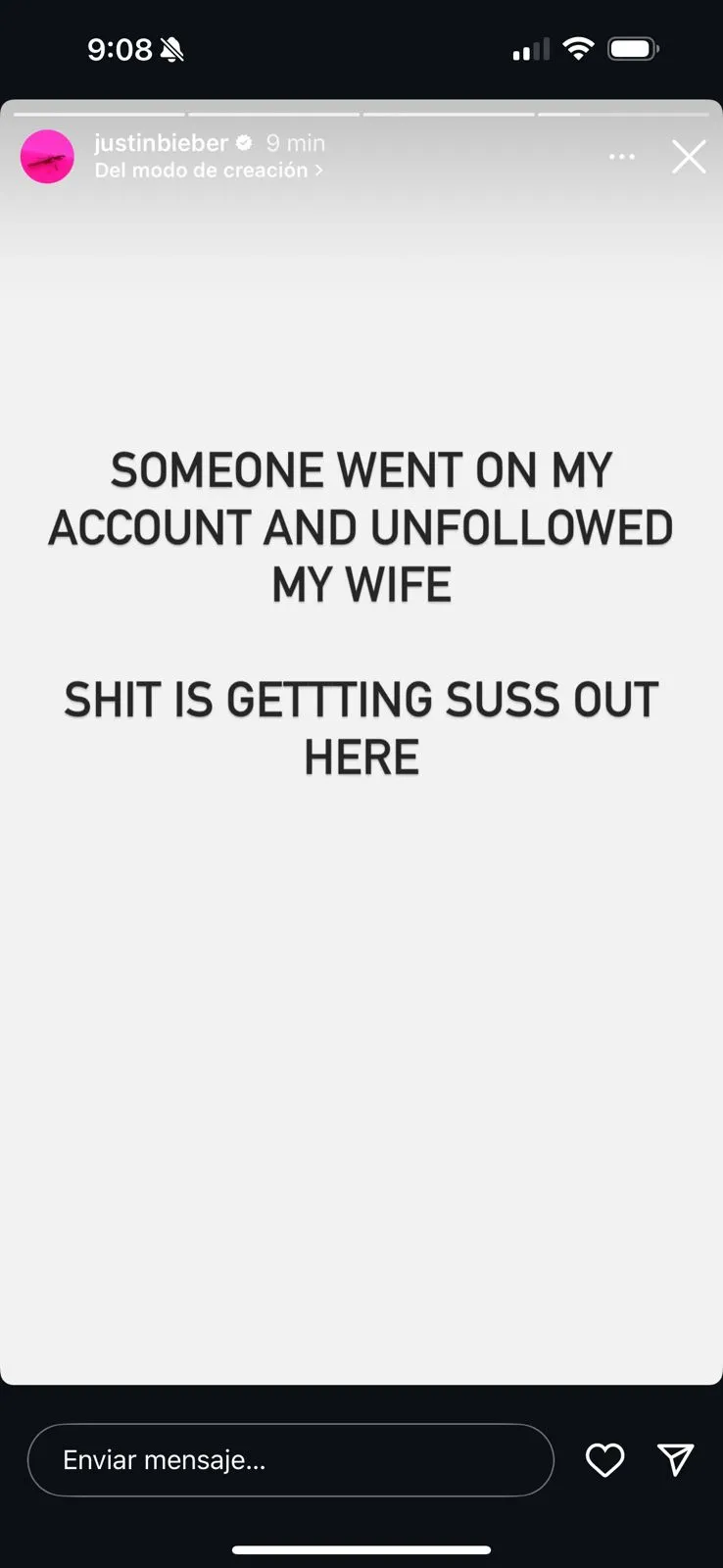 Justin Bieber unfollow Hailey Bieber 