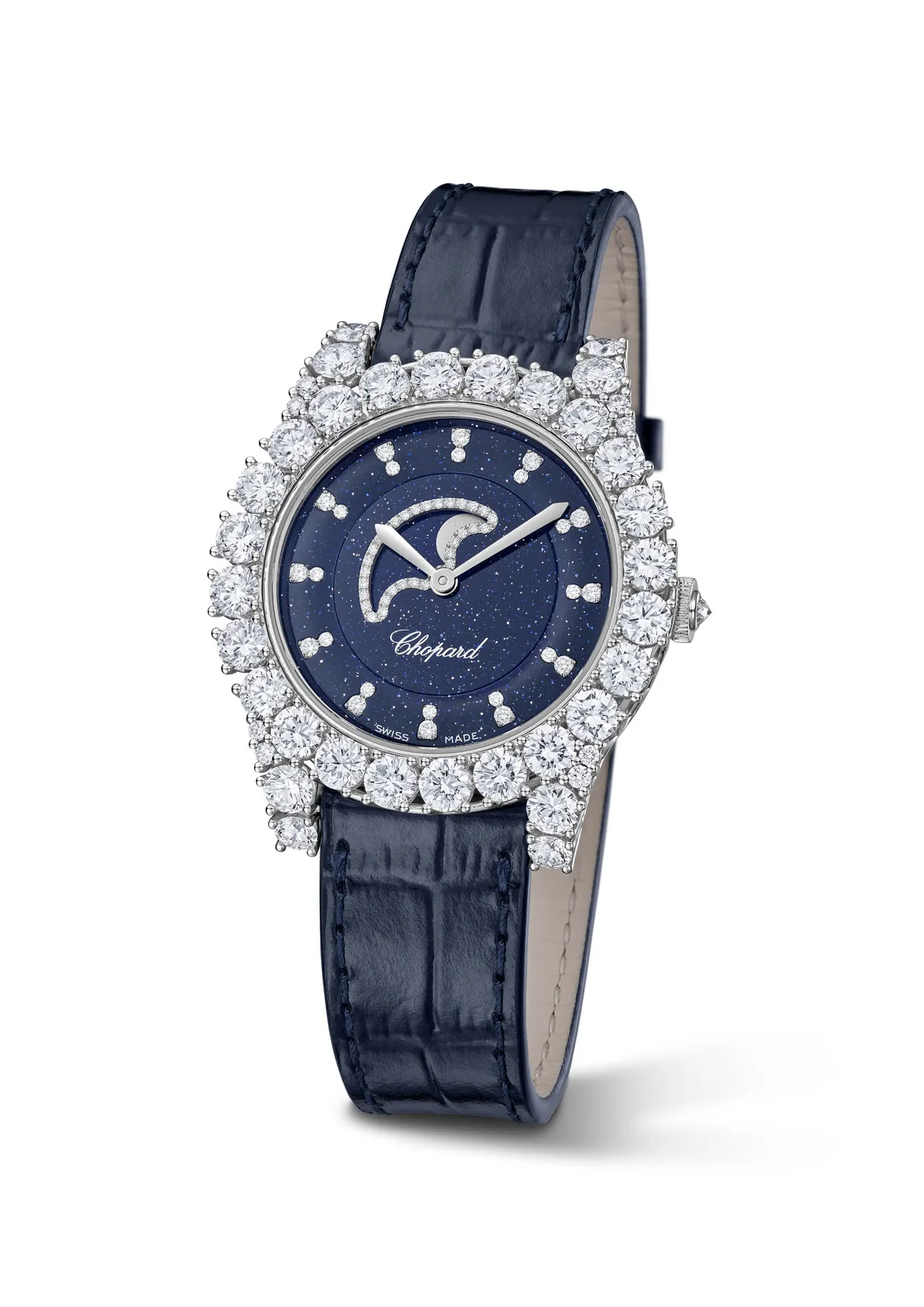 chopard heure diamant moonphase
