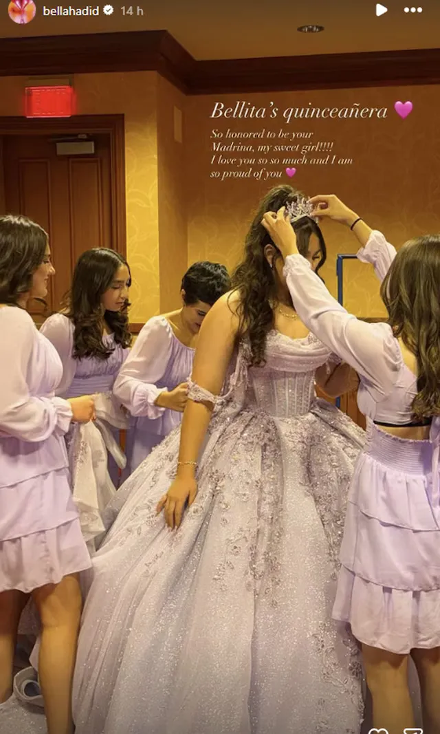 bella-hadid-quinceañera-madrina