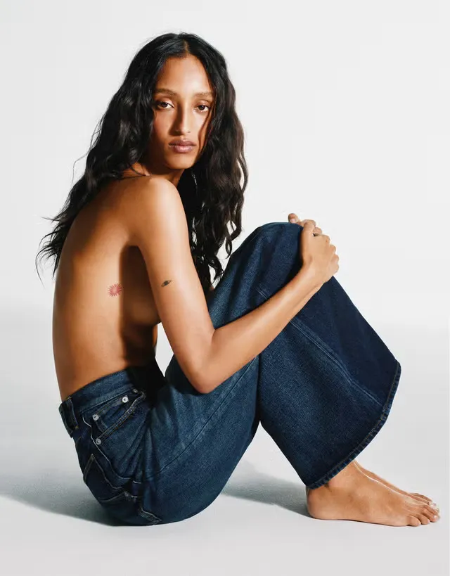 alaia denim jeans