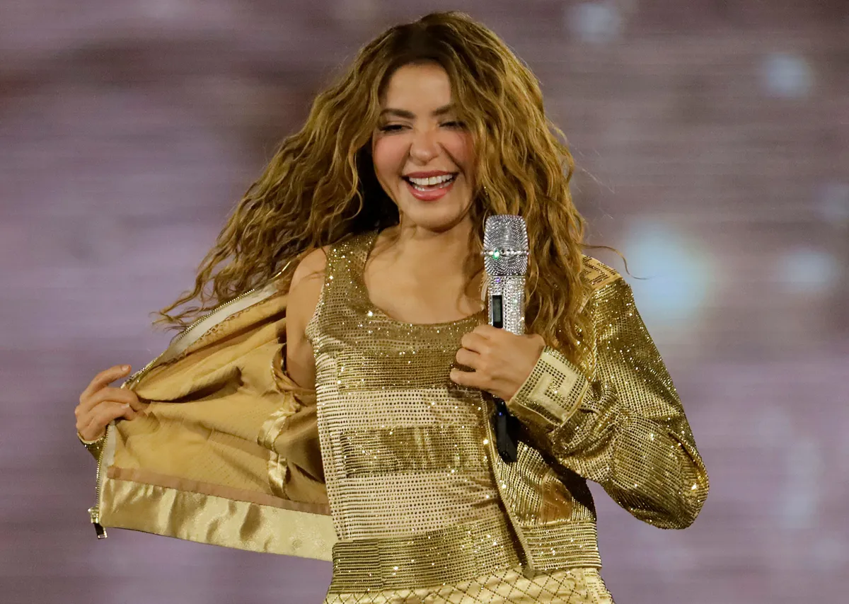 Shakira Gives Massive Concert In Mexico City's Zócalo - 01 Mar 2026
