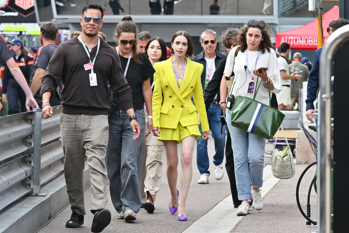 'Emily In Paris' on set filming at the Monte Carlo F1 Grand Prix, Monaco - 04 Jun 2026