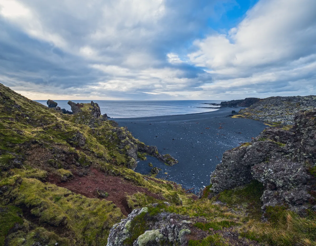 View,During,Auto,Trip,In,West,Iceland,Highlands,,Snaefellsnes,Peninsula,