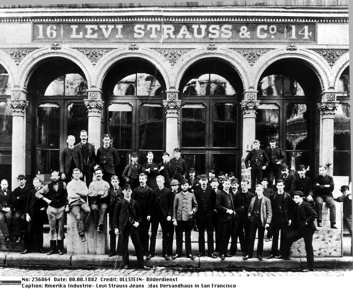 Amerika Industrie: das Versandhaus von Levi Strauss in San Francisco