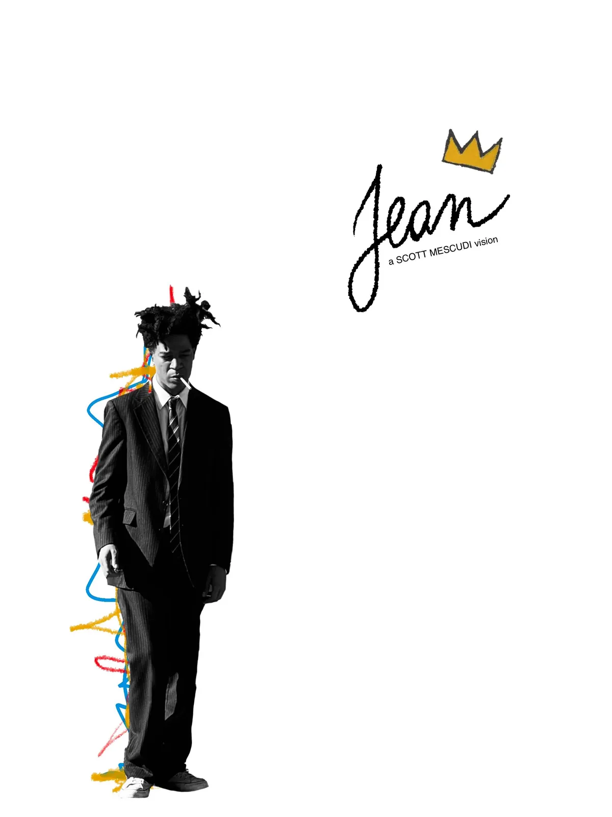 Kid Cudi caracterizado como Jean-Michel Basquiat para su nueva película Jean.