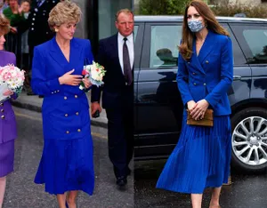 Todos los looks que Kate Middleton tomó de la princesa Diana