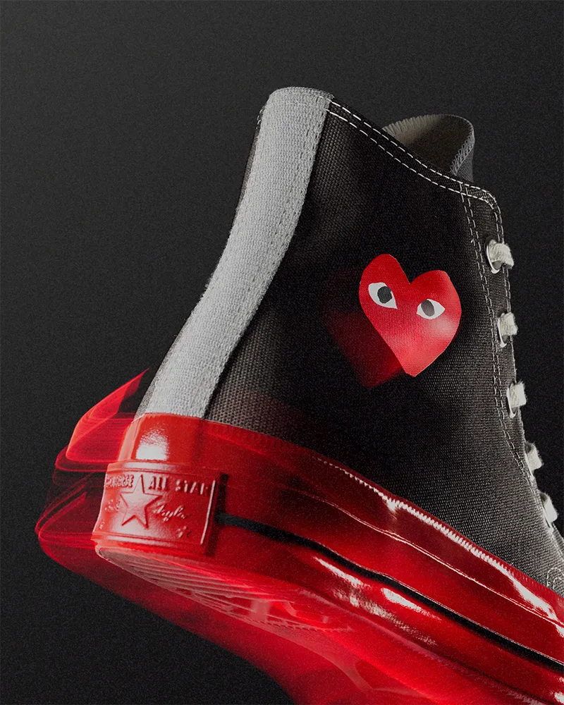 converse comme garcons