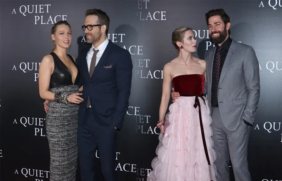 Blake-Lively-Emily-Blunt-Jon-Krazinzki-Ryan-Reynolds