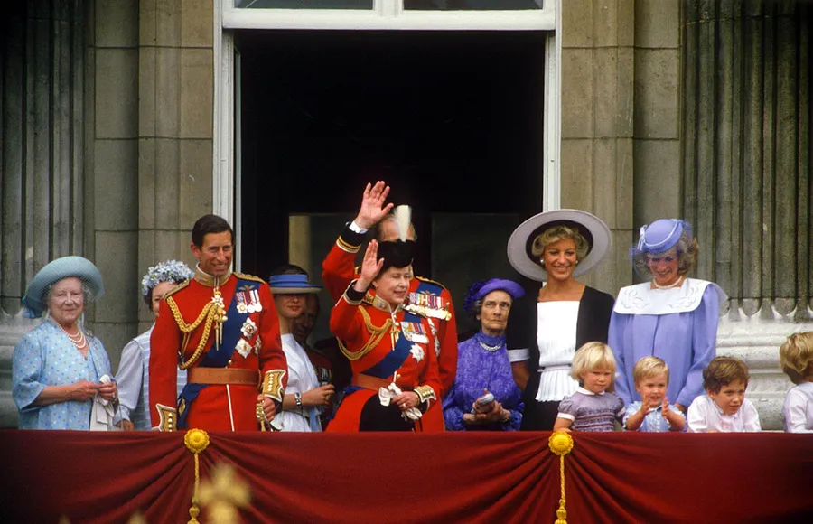 Trooping of the Colour, London, Britain - 1984