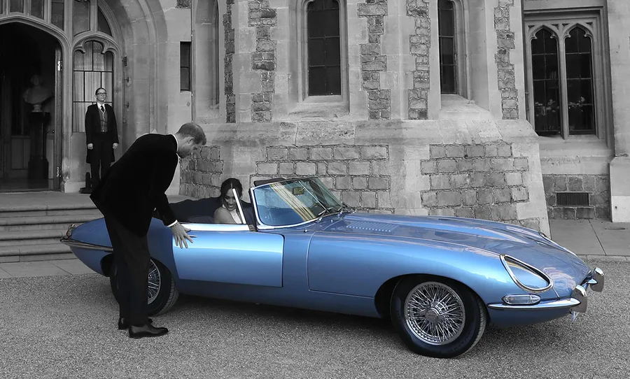 Meghan-Markle-Principe-Harry-Jaguar-Electrico