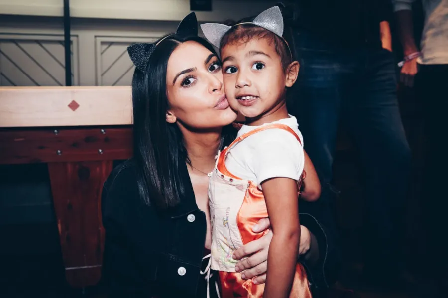 Kim Kardashian y North West Getty-2