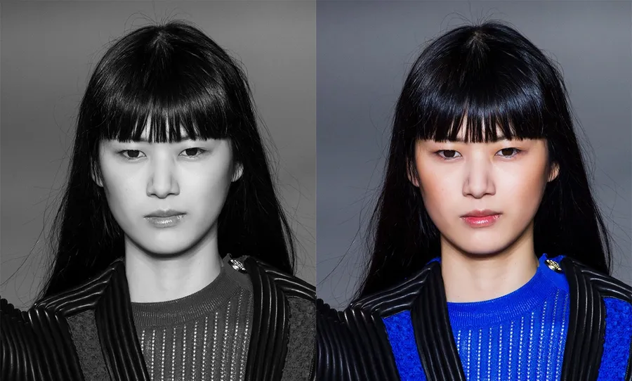Kiko Arai - Balmain Spring 2018