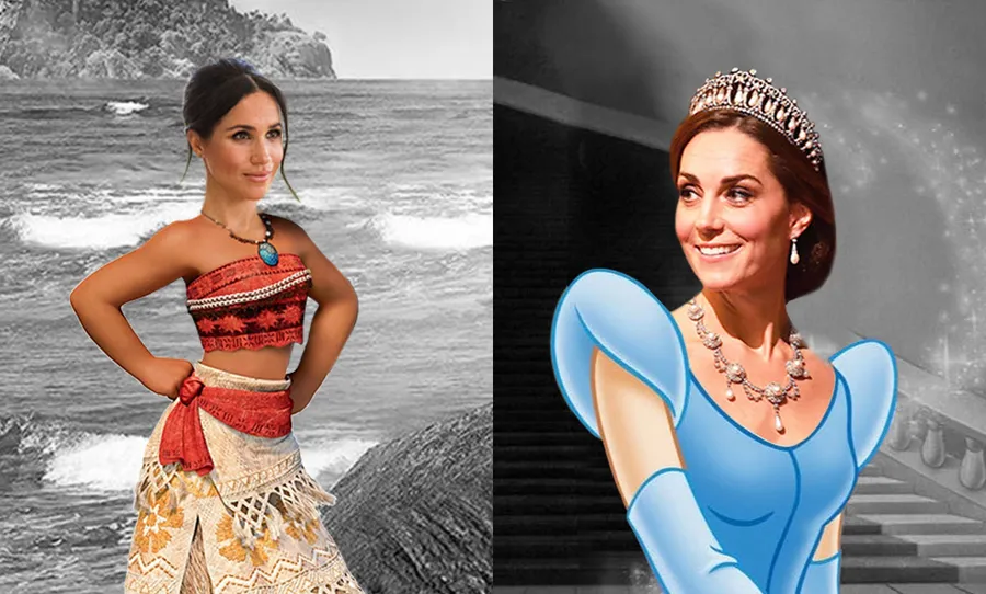 Meghan-Markle-Moana-Cenicienta-KAte-middleton