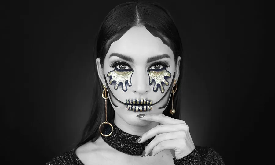 Catrina-Tutorial-maquillaje-dia-de-muertos-disfraz