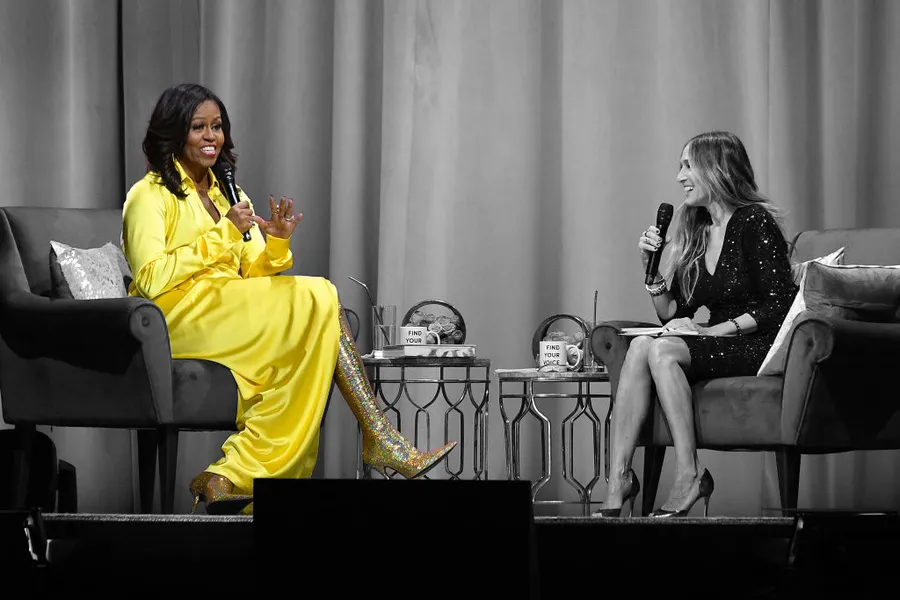 Michelle Obama Discusses Her New Book "Becoming" With Sarah Jessica Parker