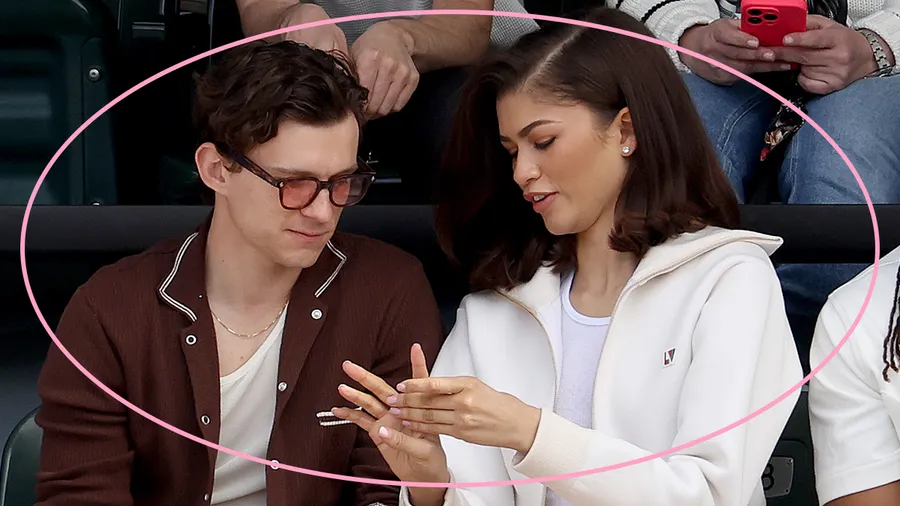 Zendaya y Tom Holland son captados besándose en la premiere de Challengers