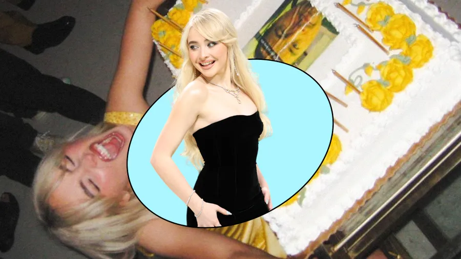 El pastel de cumpleaños de Sabrina Carpenter una burla a Leo DiCaprio