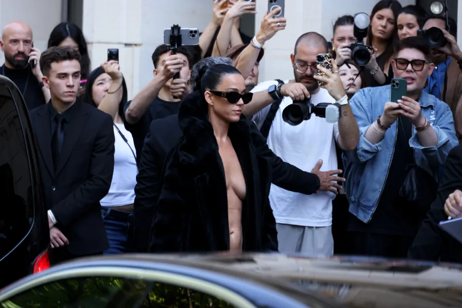 Balenciaga: Outside - Paris Fashion Week - Haute Couture Fall/Winter 2024-2025