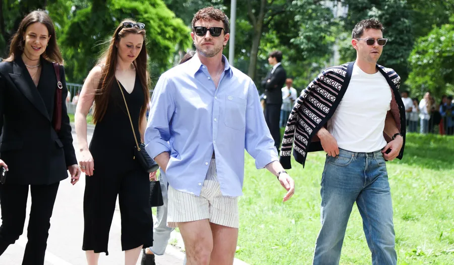 GUCCI MRTW SS25 - MRTW SS25, Via Emilio Alemagna, Milano, Ita, Lombardia, Italy - 17 Jun 2024
