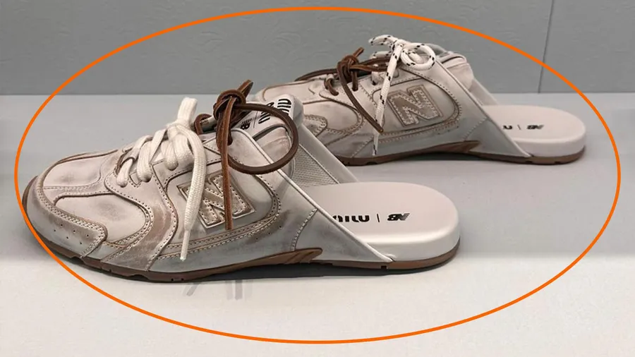 La sandalia de Miu Miu x New Balance está conquistando a los fans de los tenis