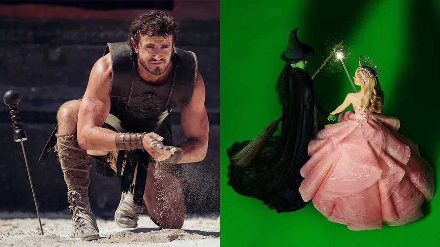 Wicked y Gladiador 2 se estrenarán el mismo día