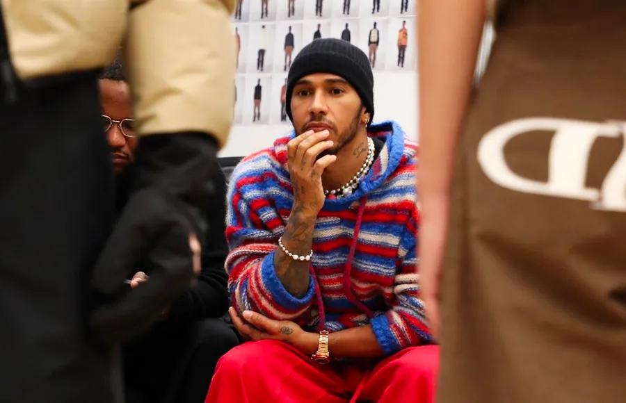 lewis hamilton dior