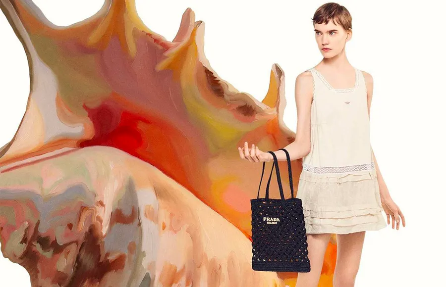 prada crochet