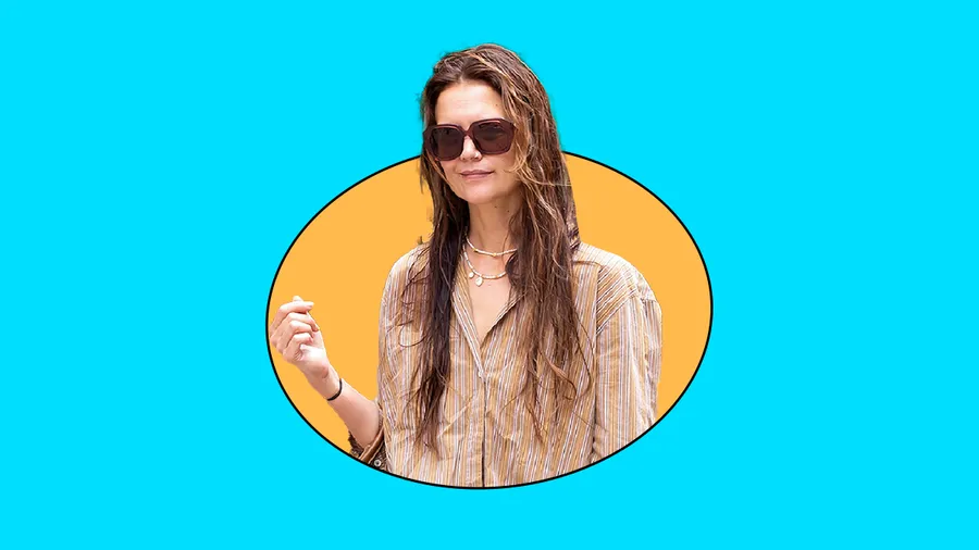 Katie Holmes slow morning